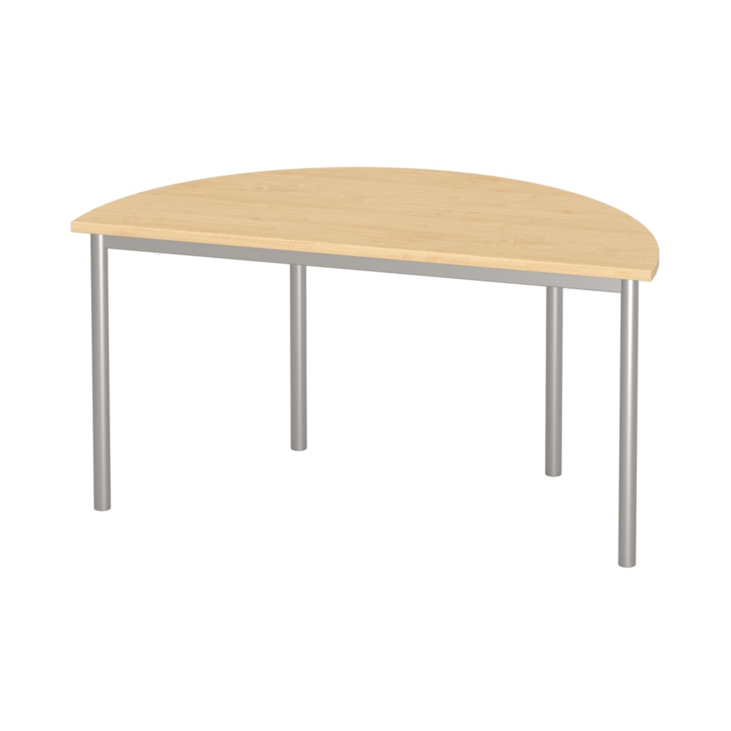Halbrundtisch Tabit, B 140 x T 70 cm