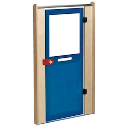 Mittlere Trennwand mit Tür, B 80 x H 136 cm