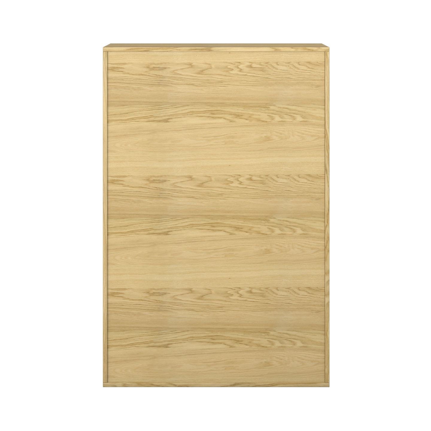Pureo Regalschrank offen Furnier, mit 3 Einlegeböden, B 100 x H 150 x T 60 cm