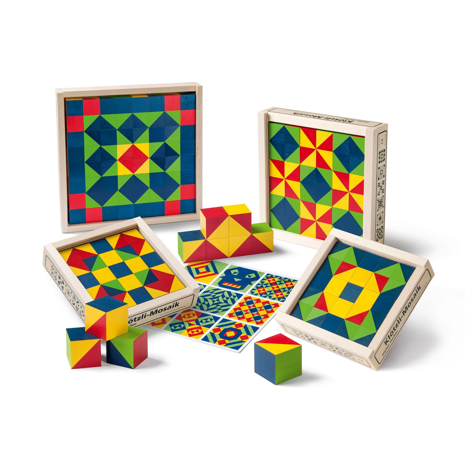 Klötzlimosaik, 64-teilig