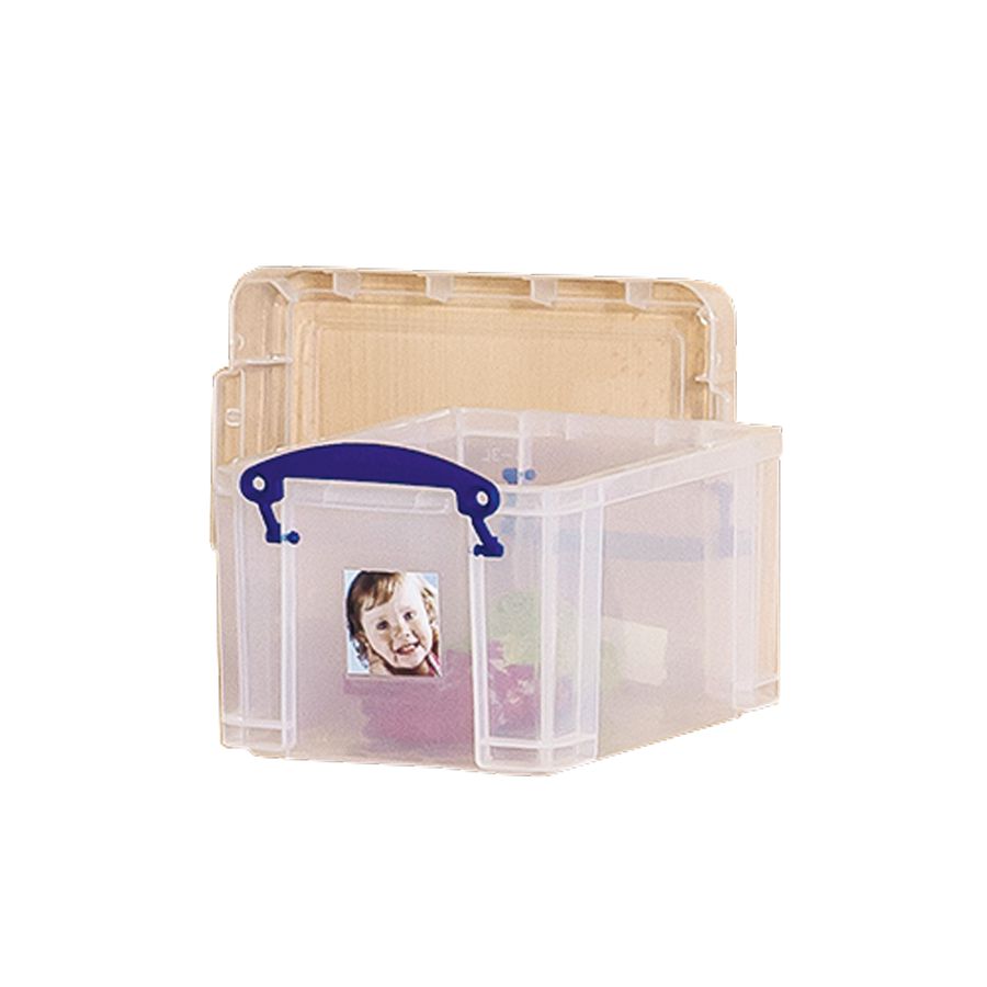 Kunststoffbox transparent inklusive Deckel