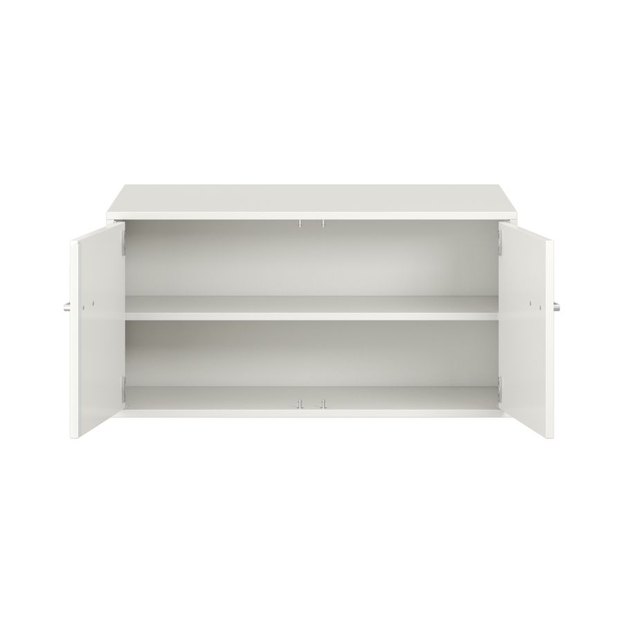 Pureo Doppeltürenschrank Dekor, 1 Einlegeboden, B 100 x H 50 x T 80 cm