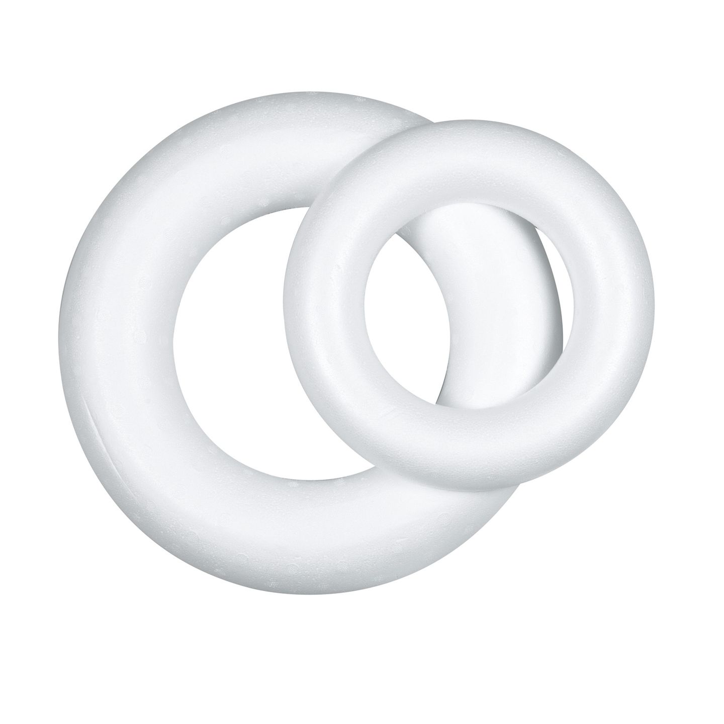 Styroporhalbring Ø 17 cm