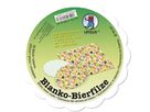 Bierdeckel blanko, Blume 25 Stk.