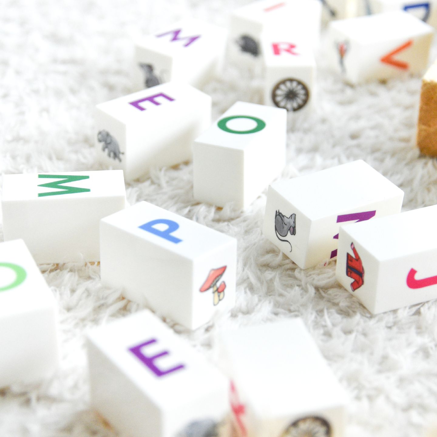 Erstes Lernen Buchstaben