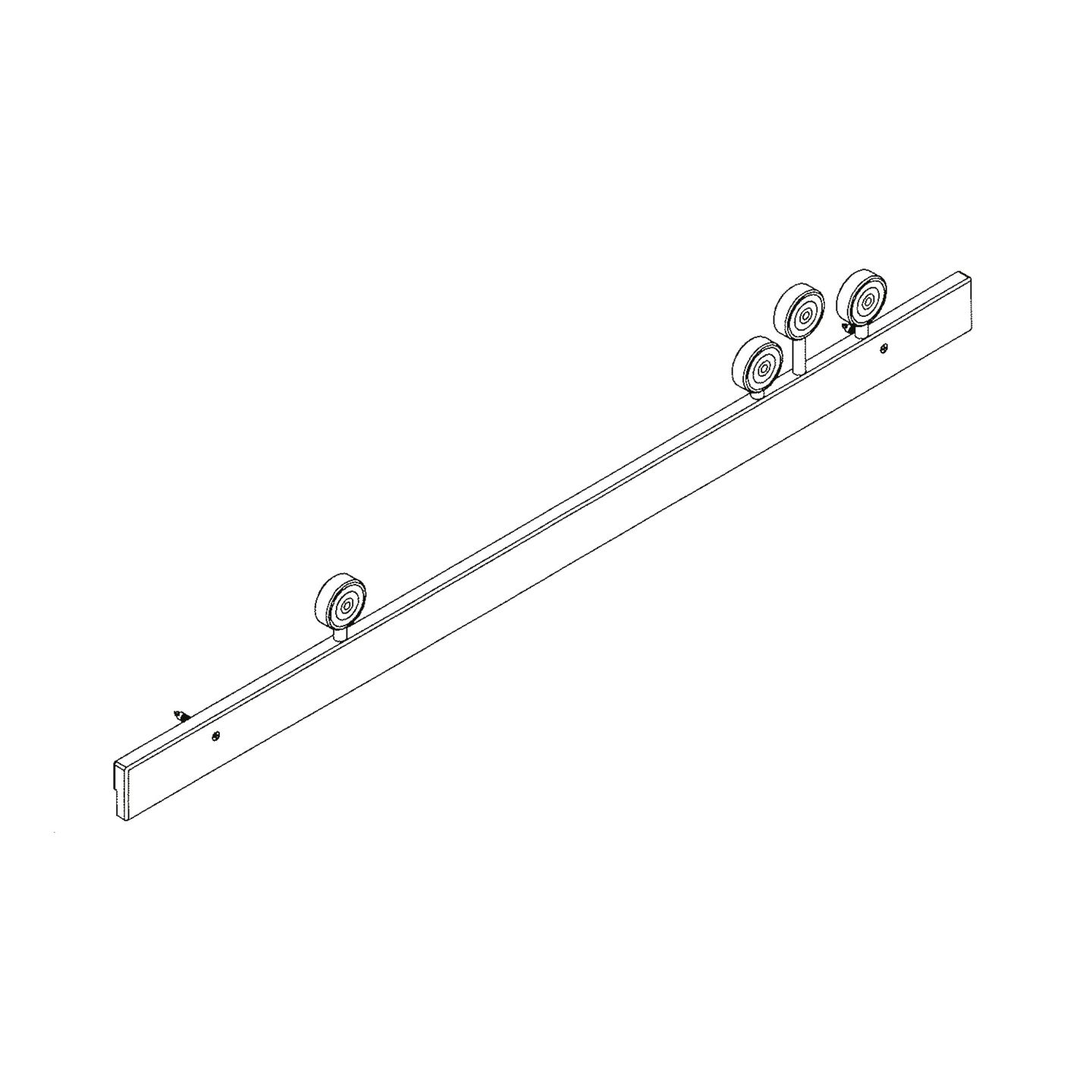Leiste für grosse Eigentumstaschen
