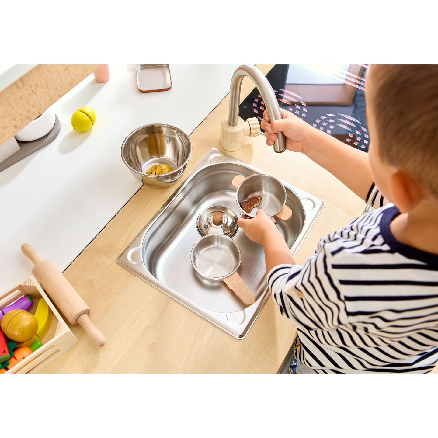 Spüle mit Spülmaschine Nuka