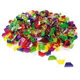 106.030.300 - Legetrapeze transparent, gemischt, 500 Stk.