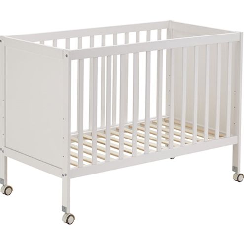 Gitterbett weiss