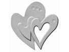 Prägeausstanzer Doppel-Herz