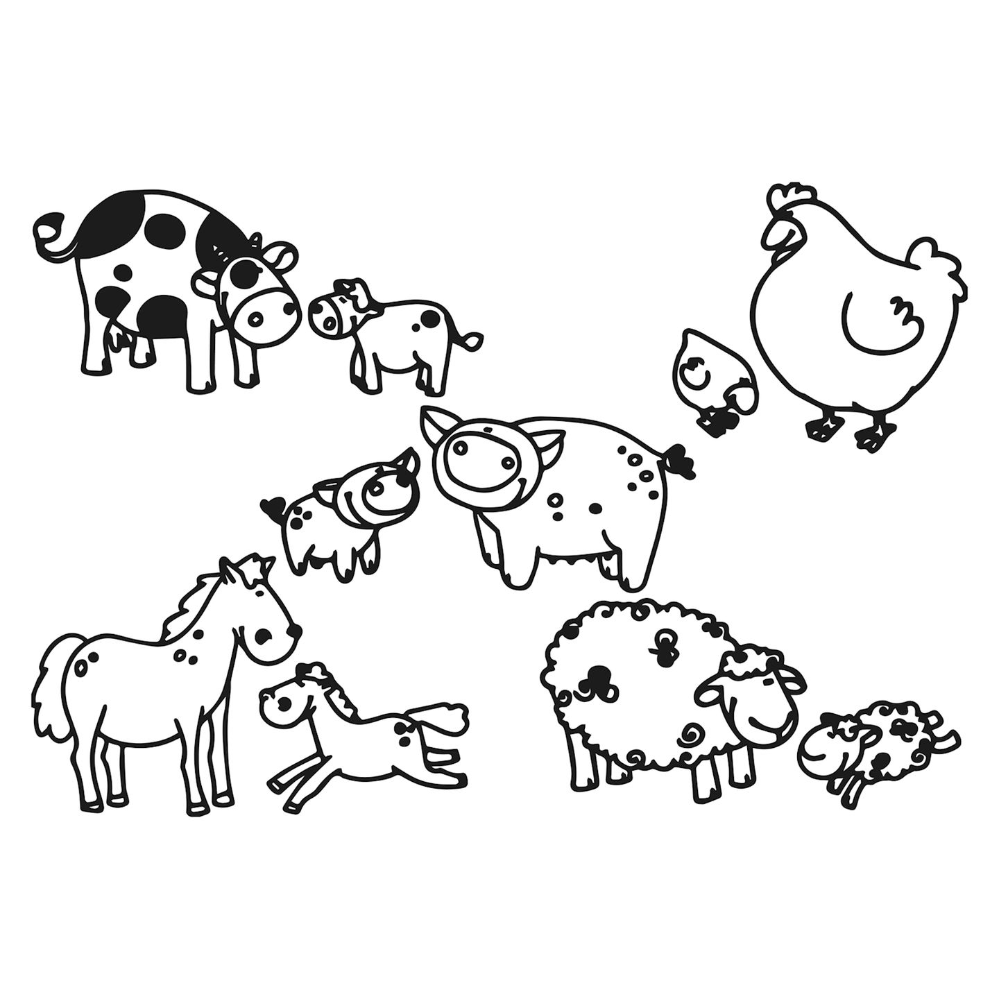 Stempelbox Bauernhof