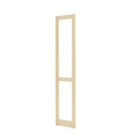 Regalrahmen 40 in Buche Massivholz,  B 2 x H 180 x T 40 cm