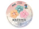 Faltblätter pastell Ø 15 cm, 100 Blatt