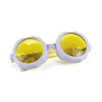 Facettenlinsen-Brille
