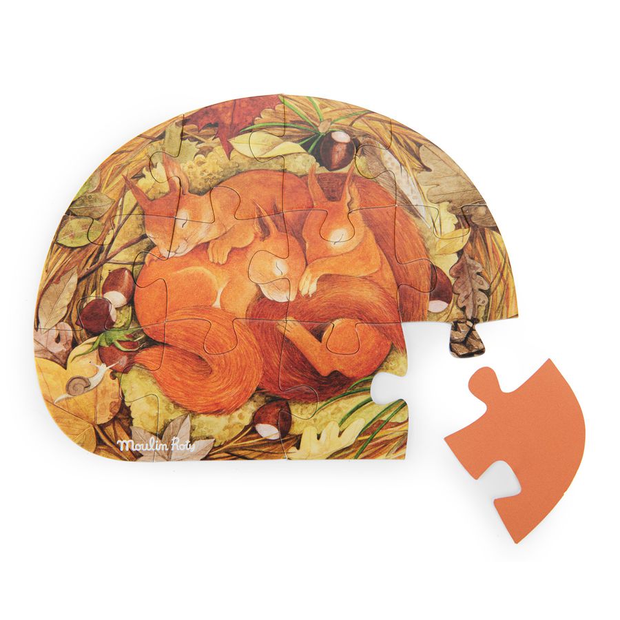Mini Puzzle 4 x 12 Teile, 20,5 x 16 cm