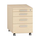 445.176.987.01 - Rollcontainer 1/2/3/4, Dekor Buche