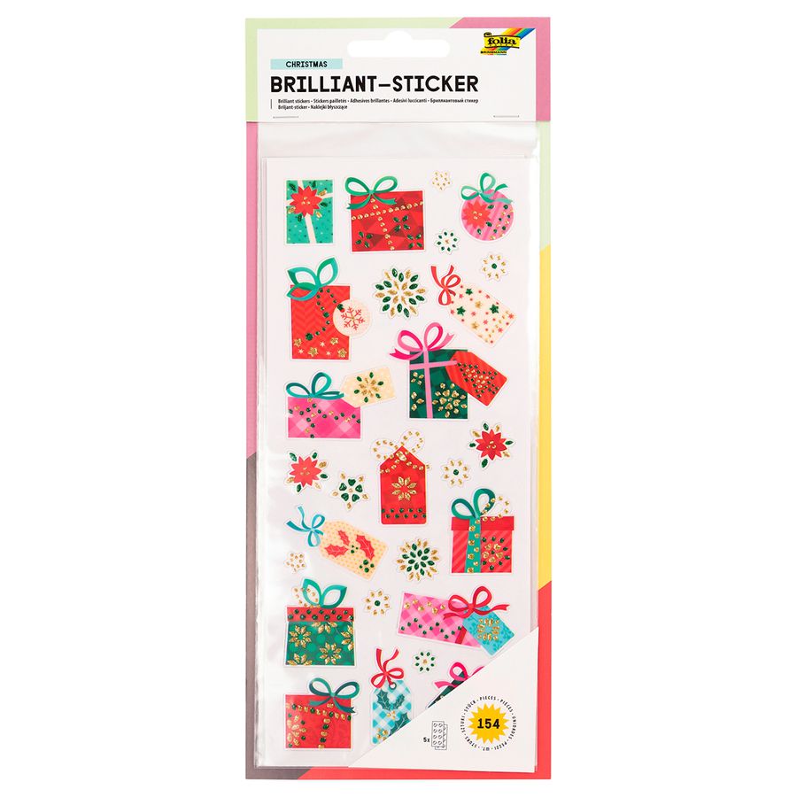 Brilliant Stickers Weihnachten 5 Bogen
