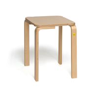 Formholz-Hocker zerlegt, Sitzhöhe 45 cm