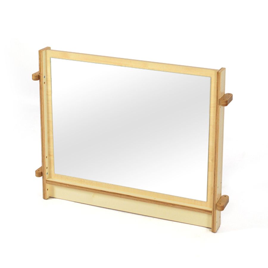 Paravent S Spiegel/Magnet mit Sockel