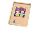 Das kleine Buchtheater - 3 Märchen mit 7 Holzfiguren