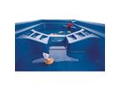 Wasser-Sand-Spieltisch blau, L 130 x B 80 cm