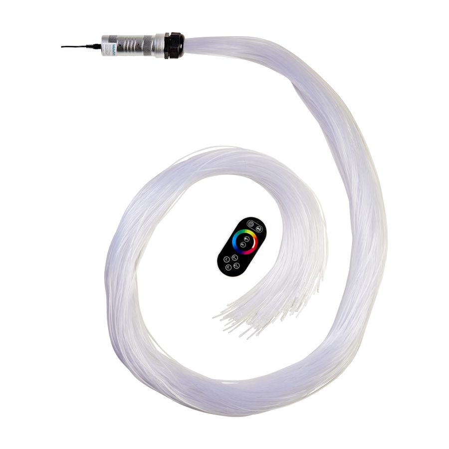 LED-Mini-Faseroptik-Komplettpaket, Länge 200 cm