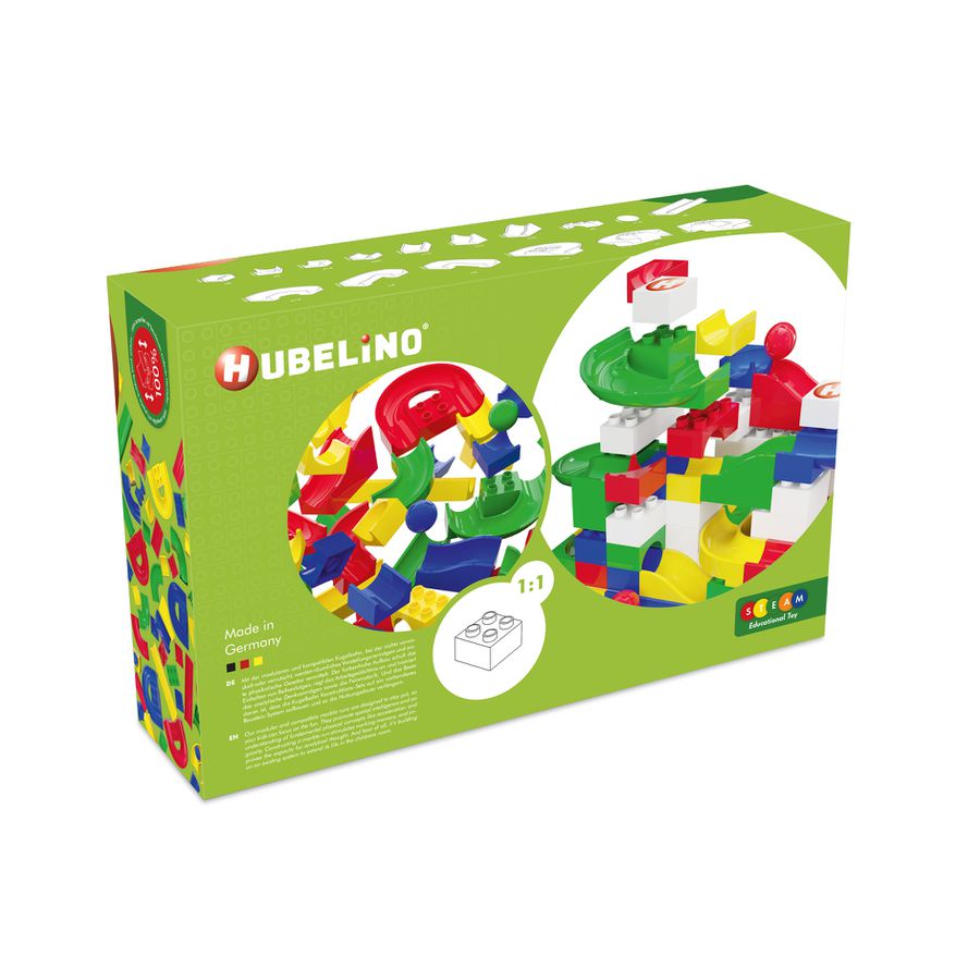 Hubelino KIGA-Set Bahnelemente 156 Teile