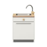 Spüle mit Spülmaschine Nuka