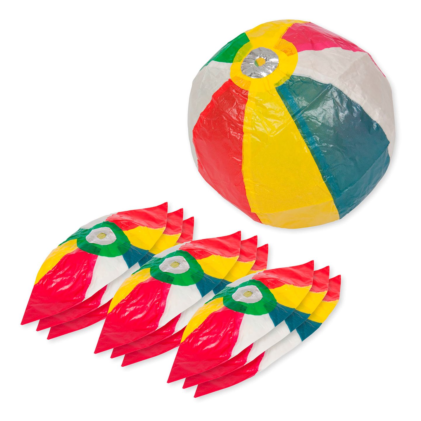 Japanische Papierbälle, 10 Stk Ø 12 cm