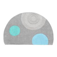 Teppich halbrund, Ø 216 cm