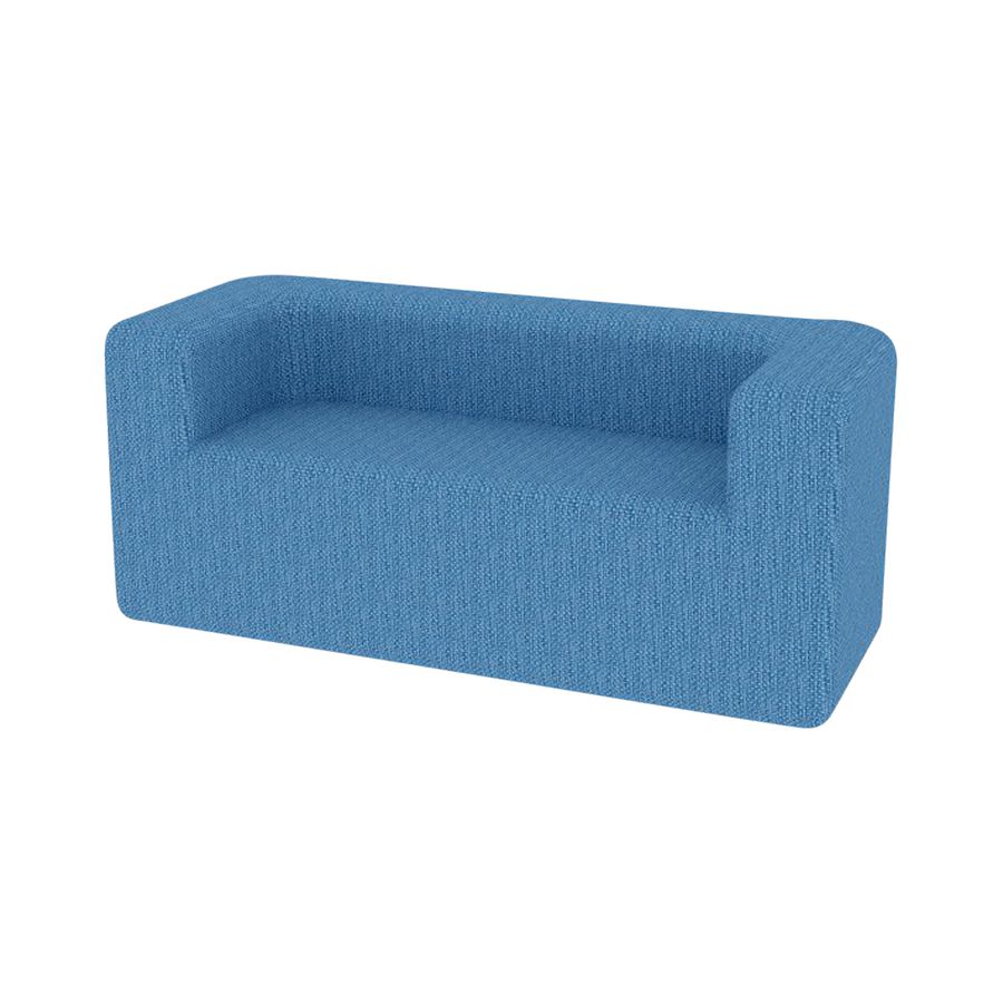 Hortsofa 2-Sitzer mit Armlehne, mit Stoffbezug, Sitzhöhe 38 cm, B 140 x H 60 x T 60 cm