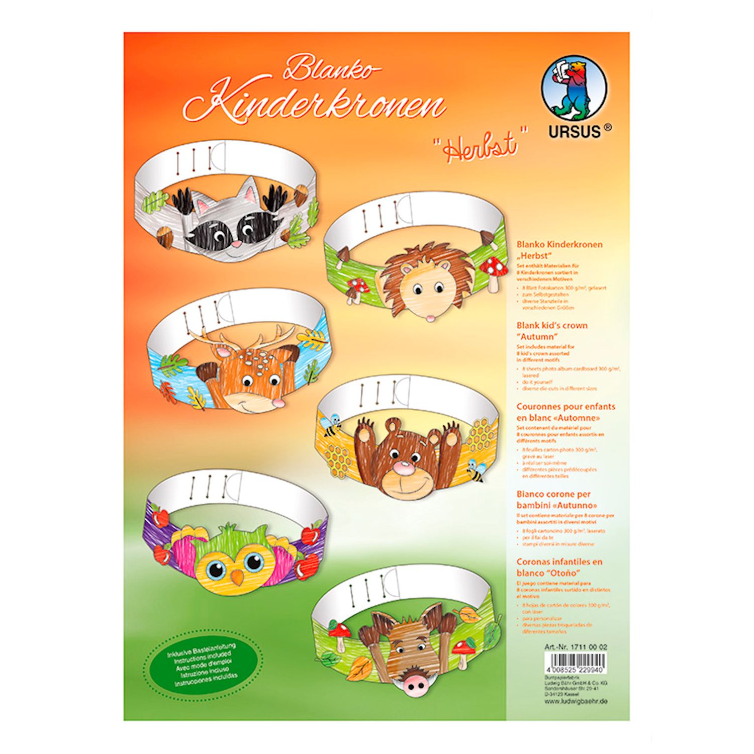 Kinderkronen Herbst