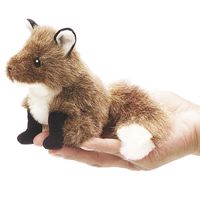 mini Fuchs Fingerpuppe