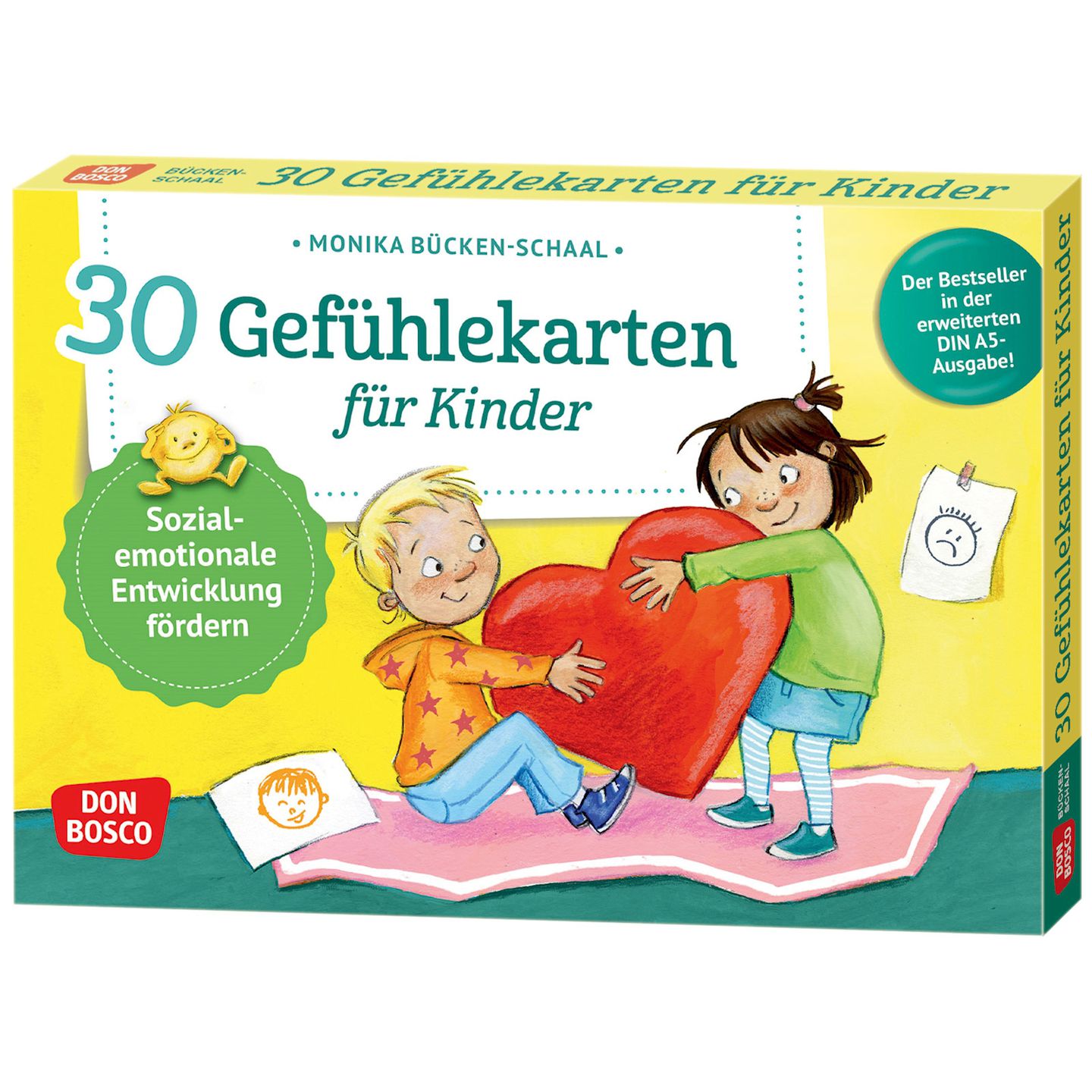 30 Gefühlekarten für Kinder