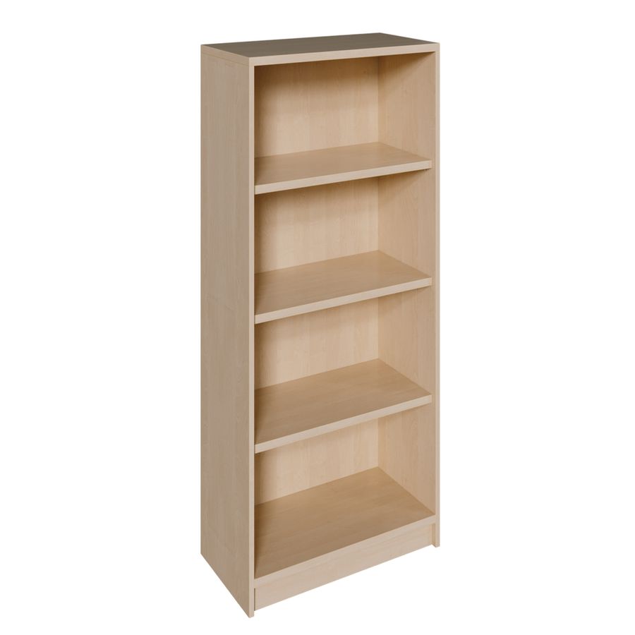 Regal mit Sockel und 3 Einlegeböden, B 52 x H 120 x T 40 cm