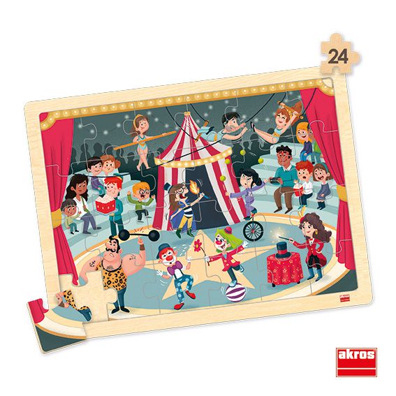 Puzzles Freizeit, 4x 24 Teile