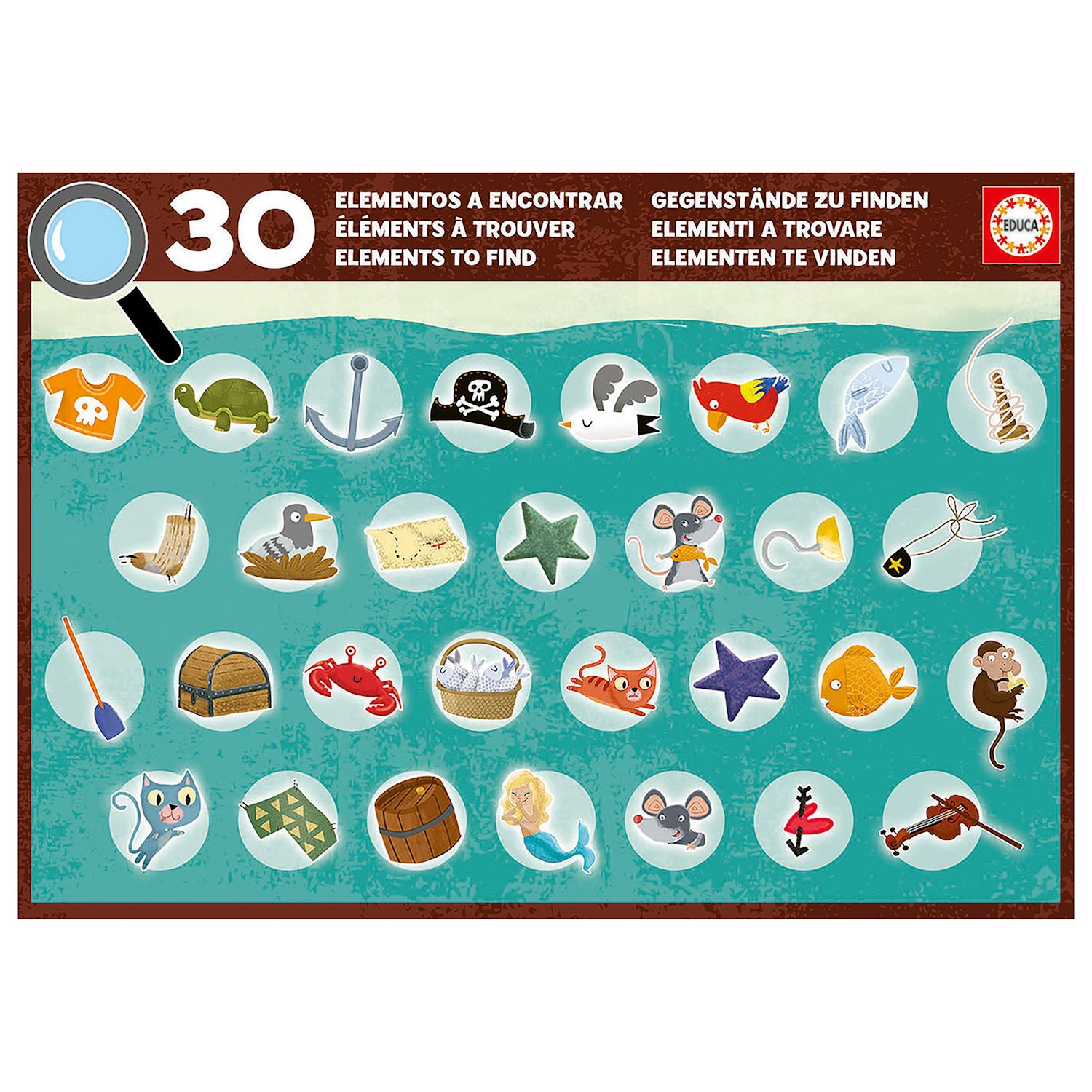 Detectives' Puzzle Piraten 50 Teile