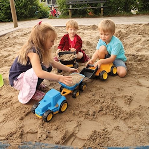Traktor mit Anhänger