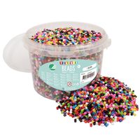 Bügelperlen 20'000 Stk. im Eimer, bunt