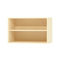 Aufsatzschrank offen mit Rückwand, Dekor, mit 1 Einlegeboden, B 80 x H 50 x T 40 cm