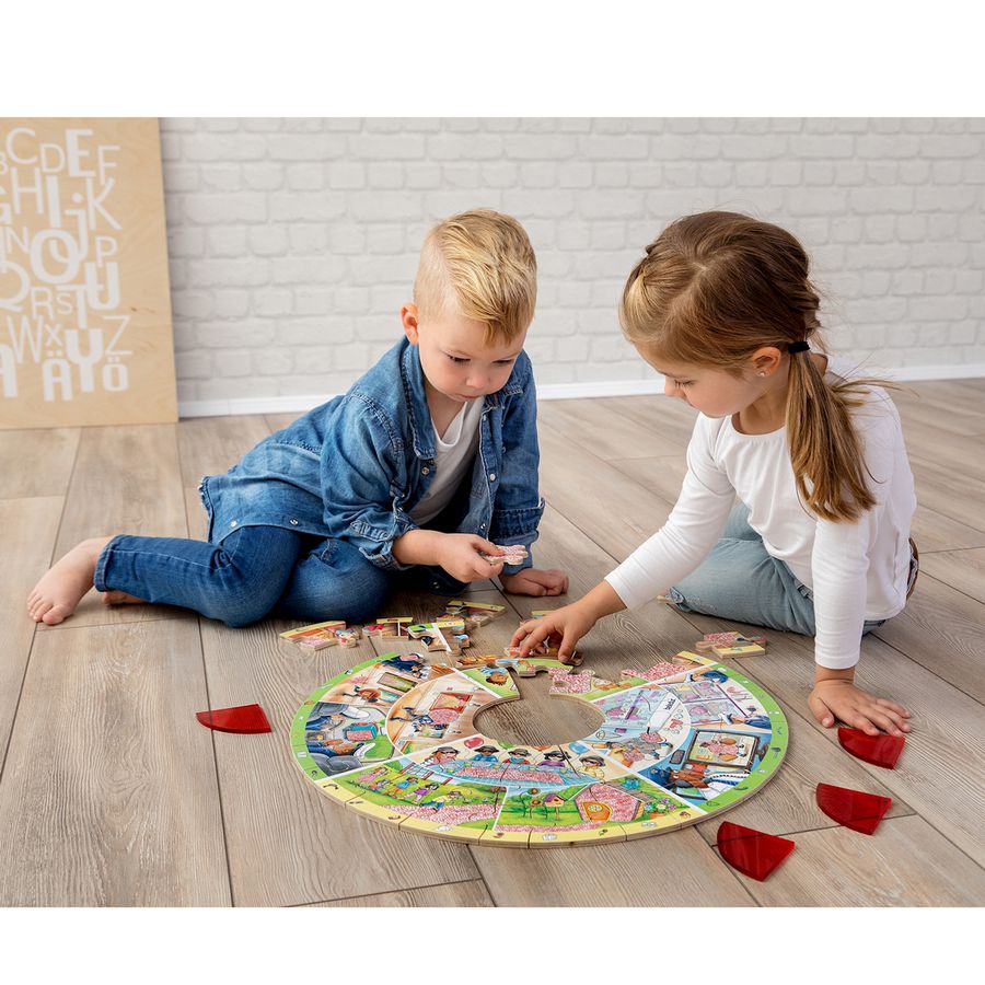 XXL Puzzle Detektiv, 52 Teile