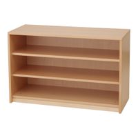 Regalschrank Forminant, B 100 x H 83,6 x T 39,4 cm, Dekor Buche hell