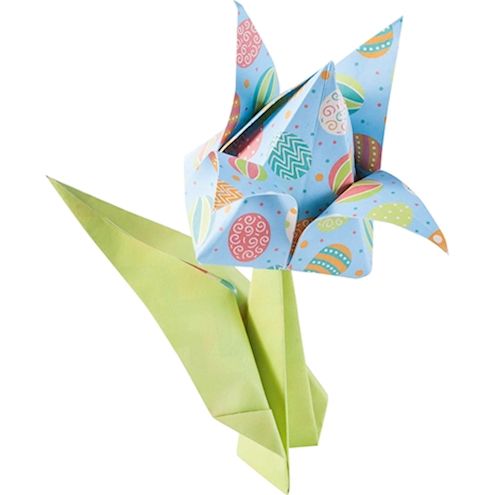 Faltblätter-Set Blüten, 170 Blatt in Grössen sortiert