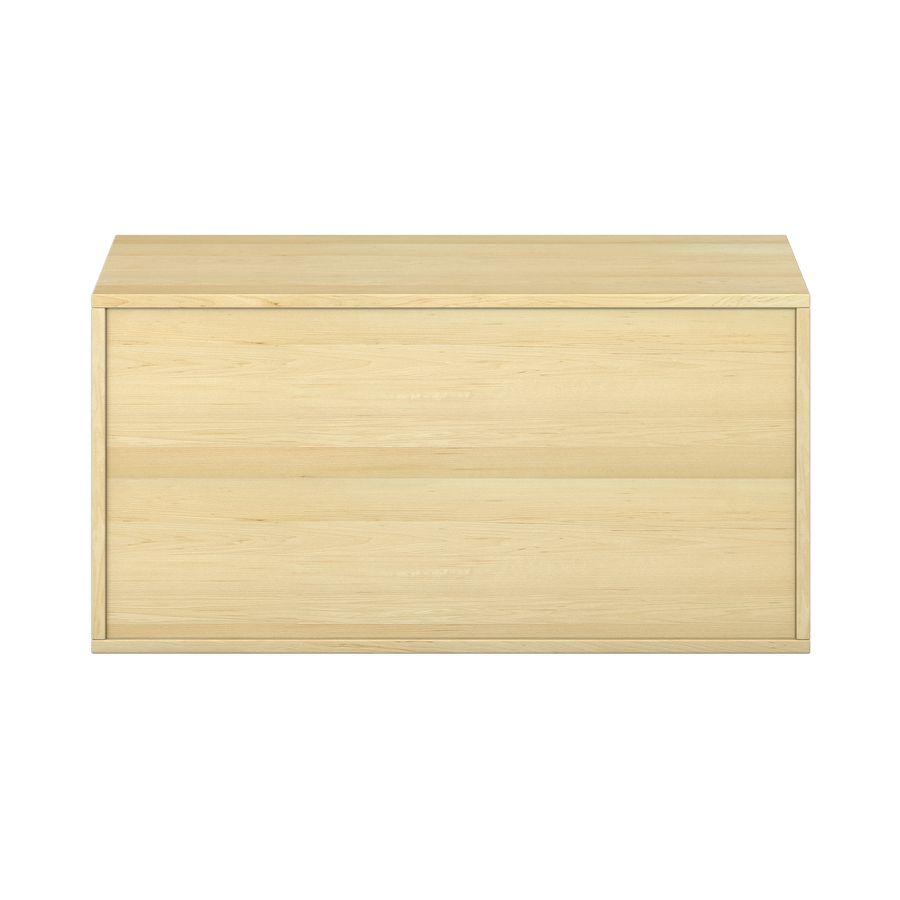 Pureo Schiebetürenschrank, Furnier
mit 1 Einlegeboden
B 100 x H 50 x T 60 cm