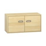 444.011.938K - Pureo Doppeltürenschrank Furnier, B 100 x H 50 x T 42 cm