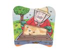 Lagenpuzzle Honig, 28 Teile