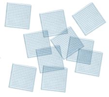 Steckplatten 10 Stk. Quadrat