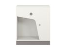 Pureo Rückzugsschrank Front rechts, B 100 x H 100 x T 60 cm