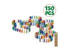 Biobuddi Domino 150 Stk. und 10 Figuren