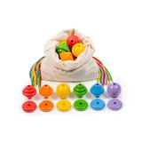 106.006.100 - Holzperlen XXL Kindergartenpackung